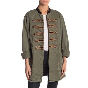 Free People Military Jacket
